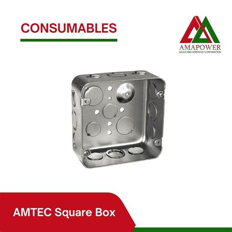 small metal square box|4x4 metal box electrical.